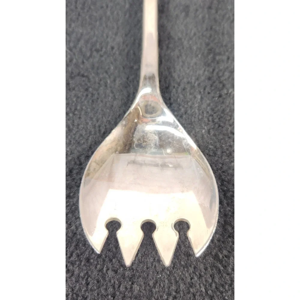 Vintage Williams Serving Spoon Spork Salad Server / Pasta Silverplated Italy